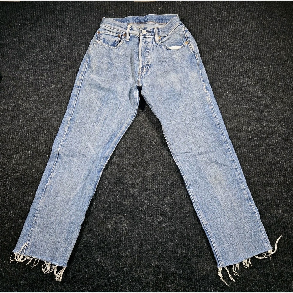 Levi's 501 T Vintage Inspired Tapered Jeans Light Wash W31 L32